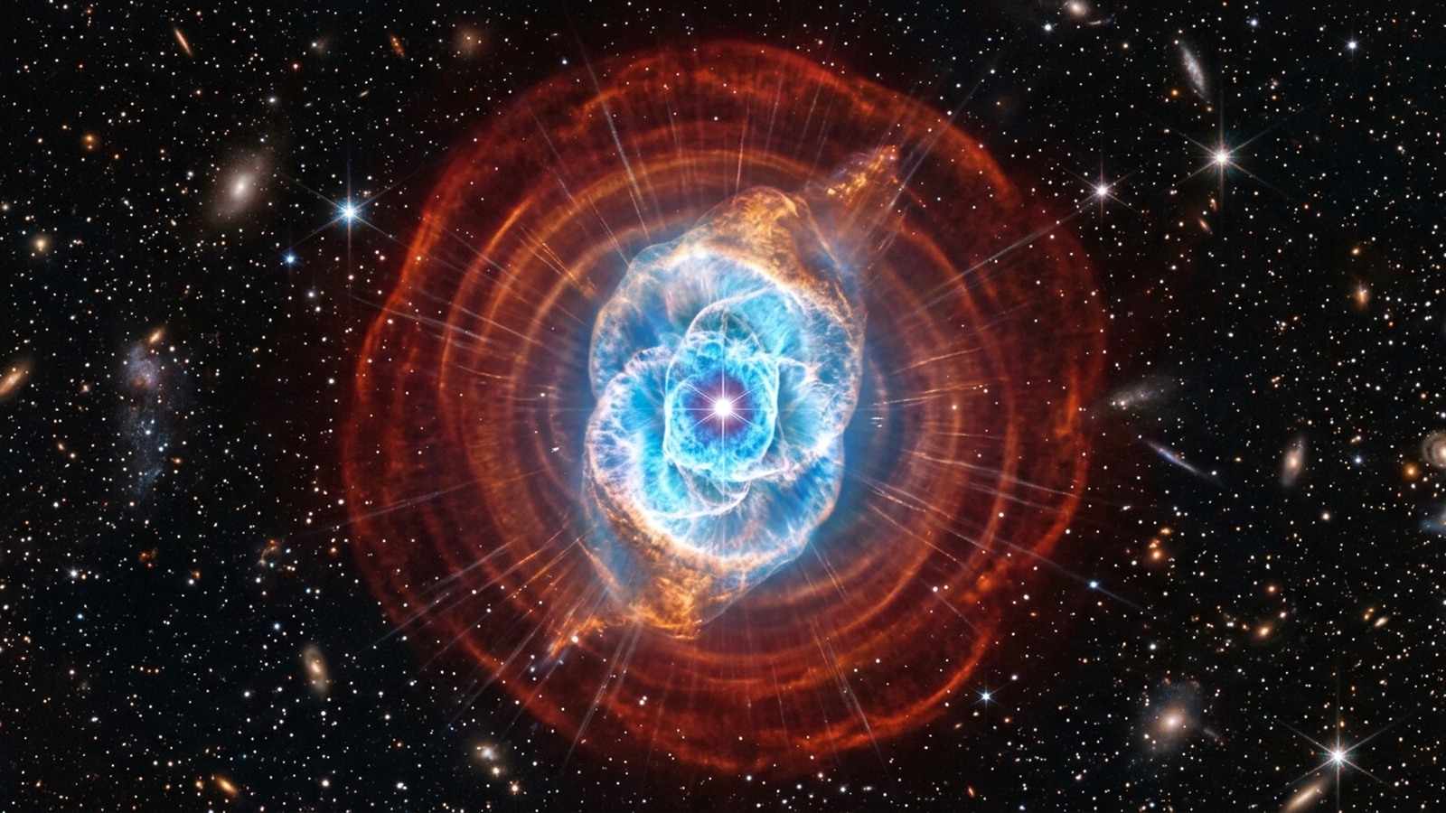 JWST Just Found Soccer Balls Made of Carbon Floating Around a Dying Star