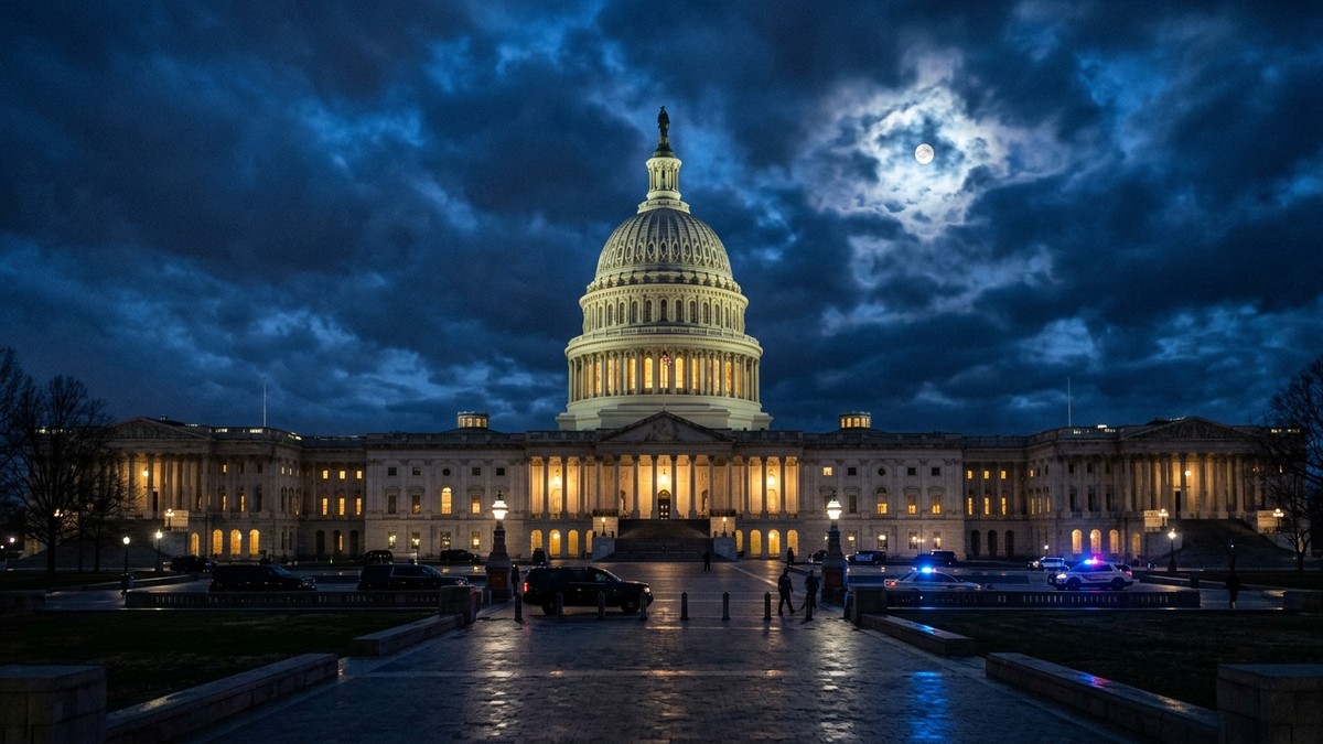 US Capitol building representing congressional UAP pressure