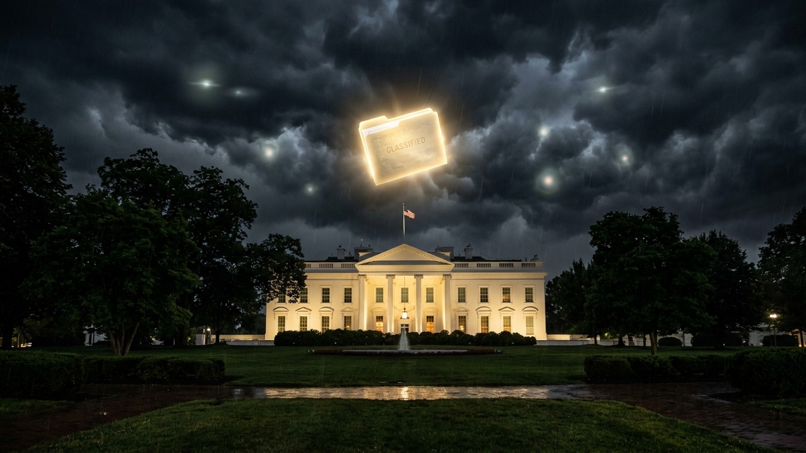 Trump Says Pentagon Found 'Very Interesting' UFO Documents — Releases Coming 'Very, Very Soon'