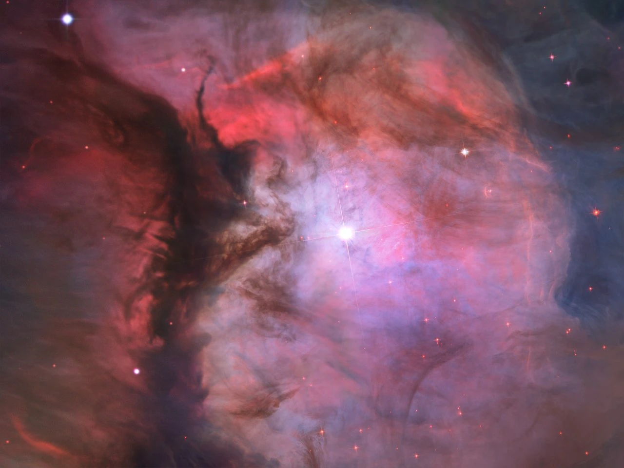 M43 de Mairan's Nebula NGC 1982 — NASA/ESA Hubble Space Telescope