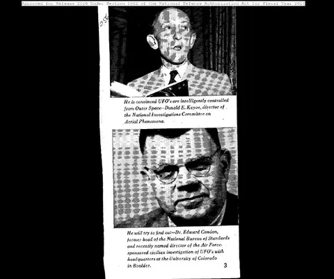 A page with two portraits and captions.